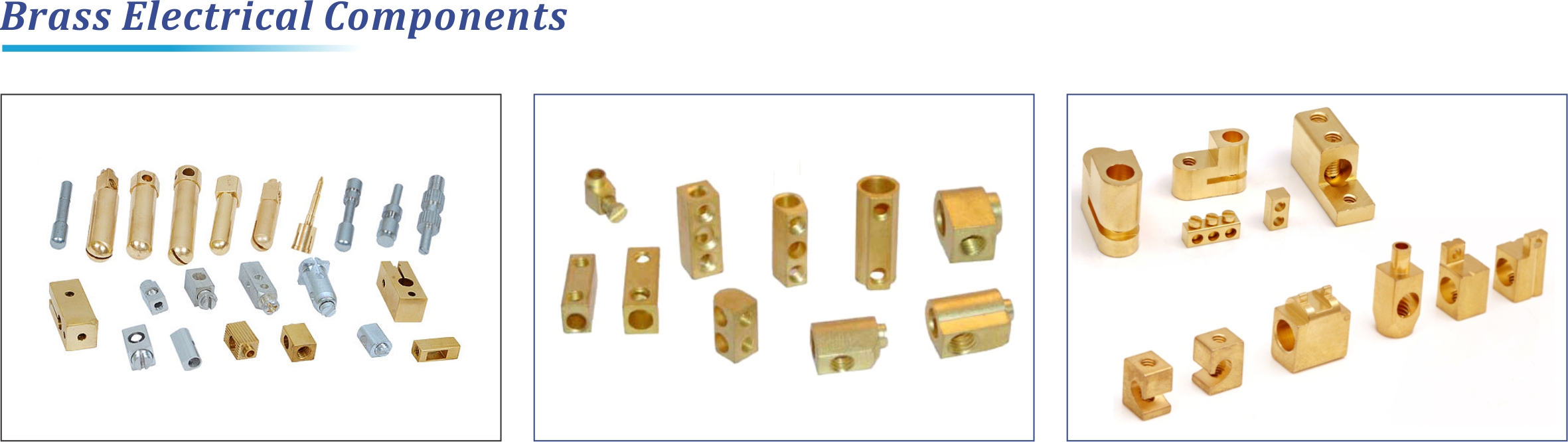 Brass Electrical Components