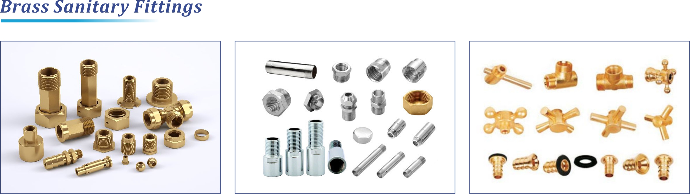 Brass Sanitary Fittings