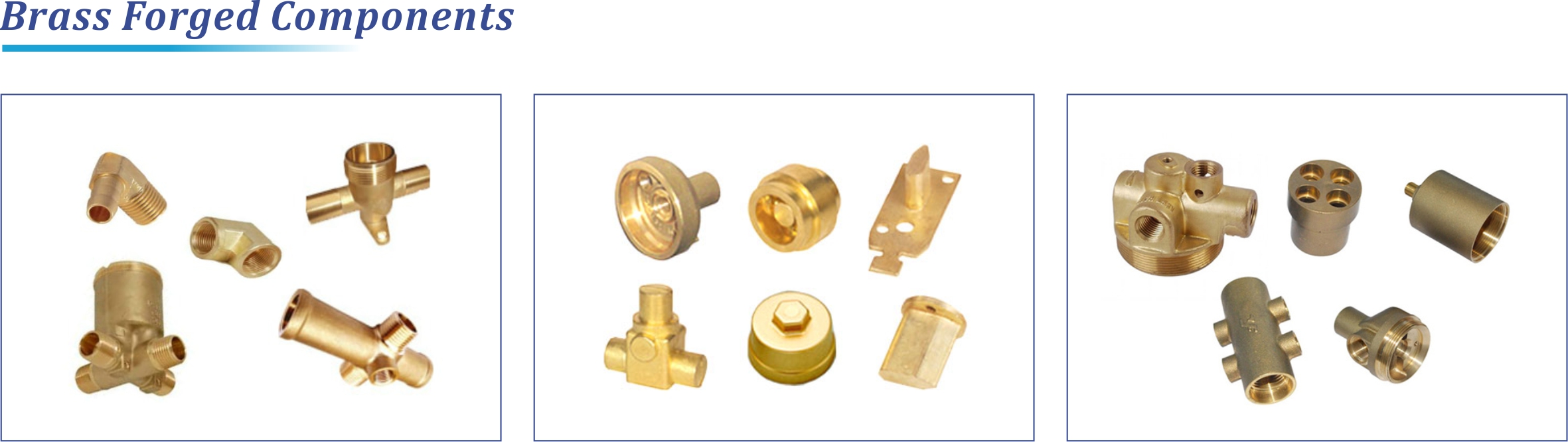 Brass Forged Components