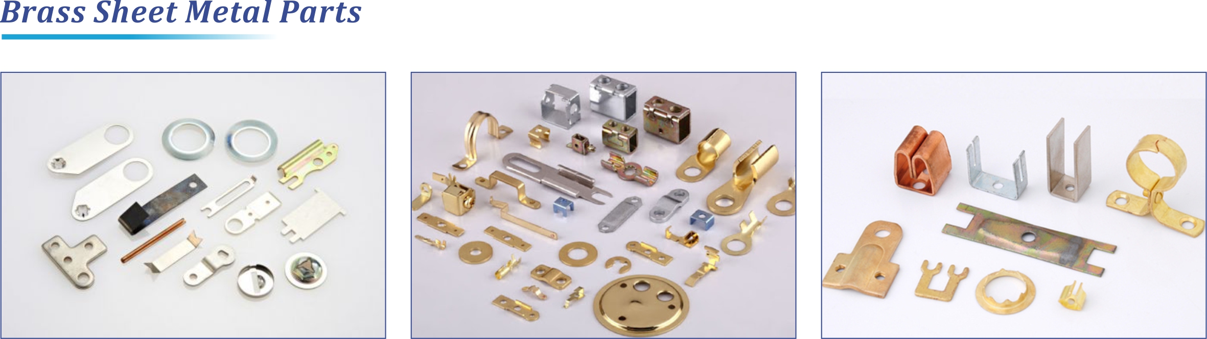 Brass Sheet Metal Parts